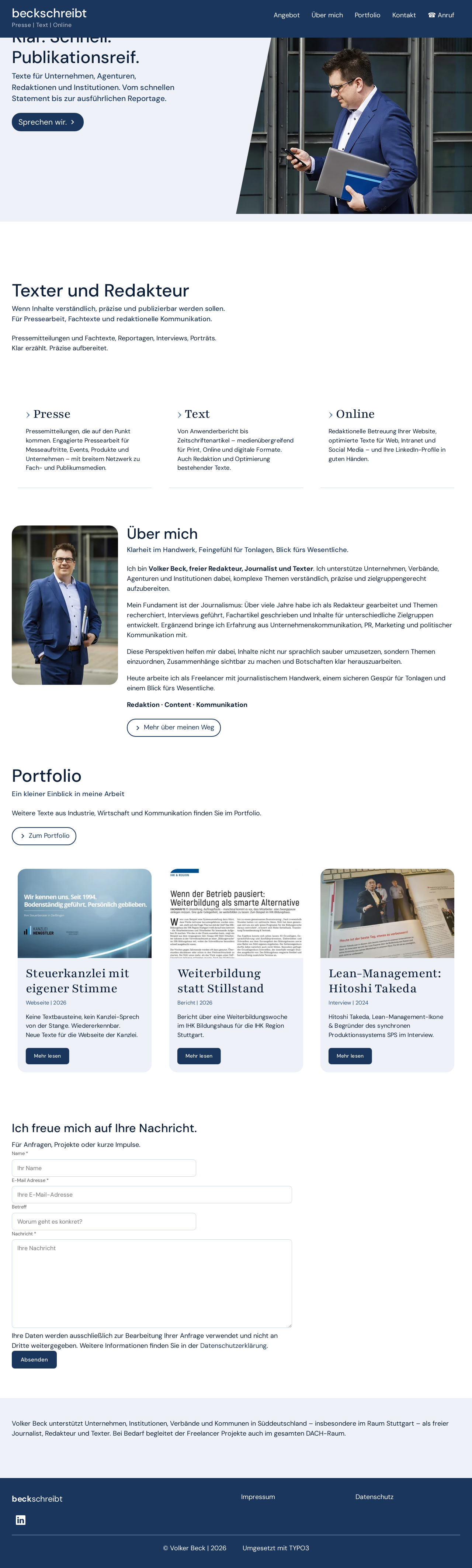 Websitevorschau