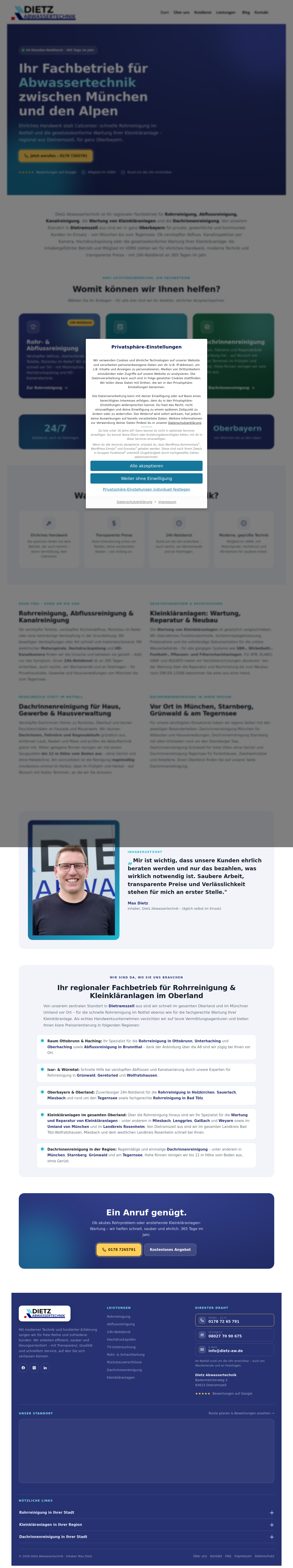 Websitevorschau