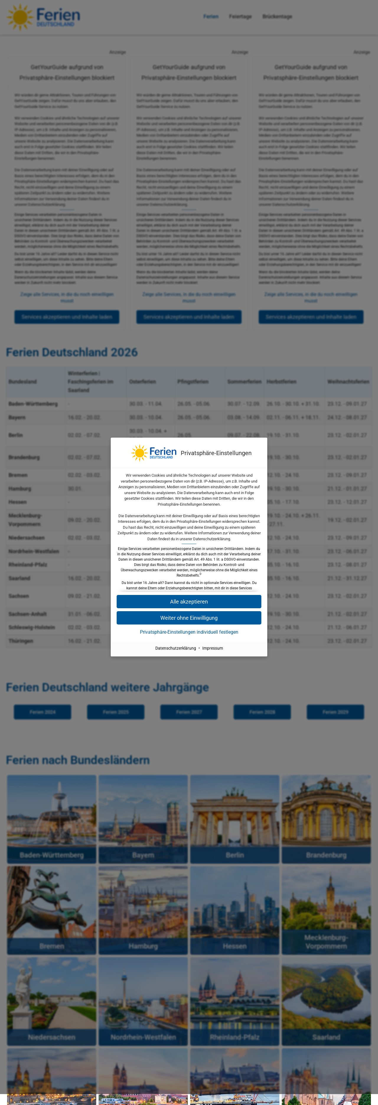 Websitevorschau