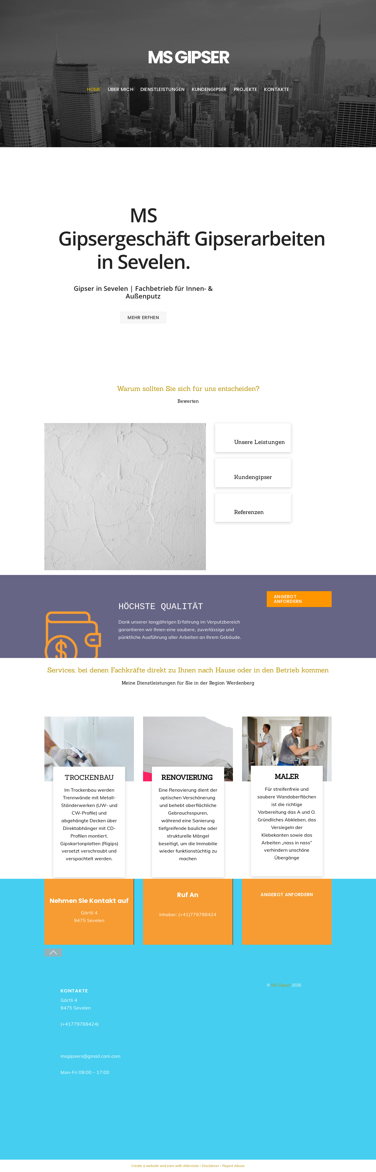 Websitevorschau