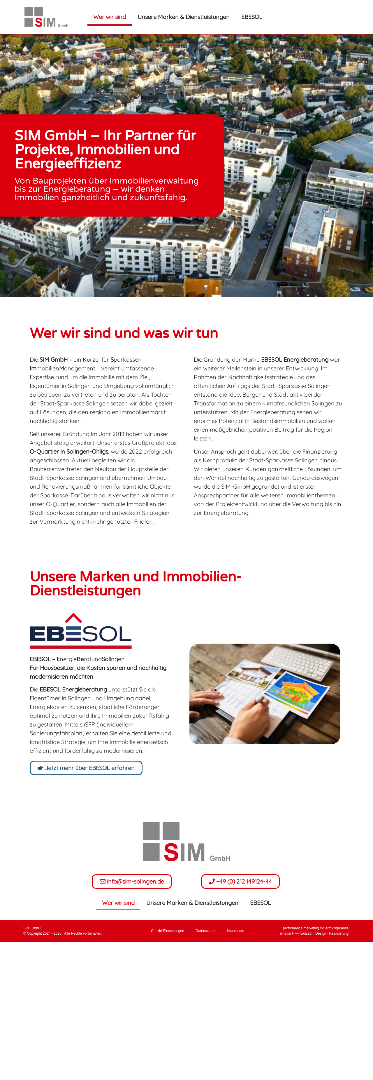 Websitevorschau