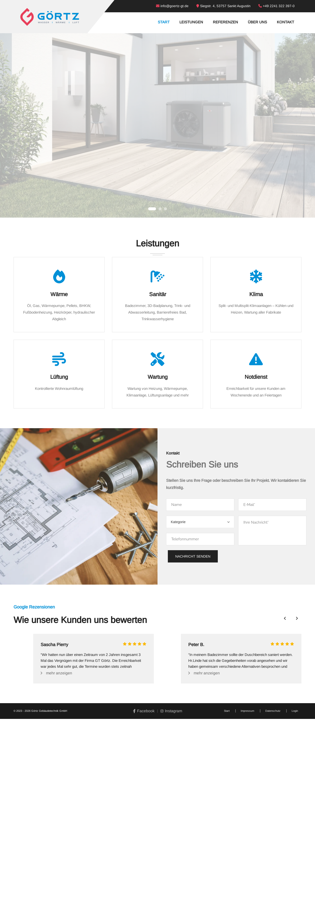 Websitevorschau