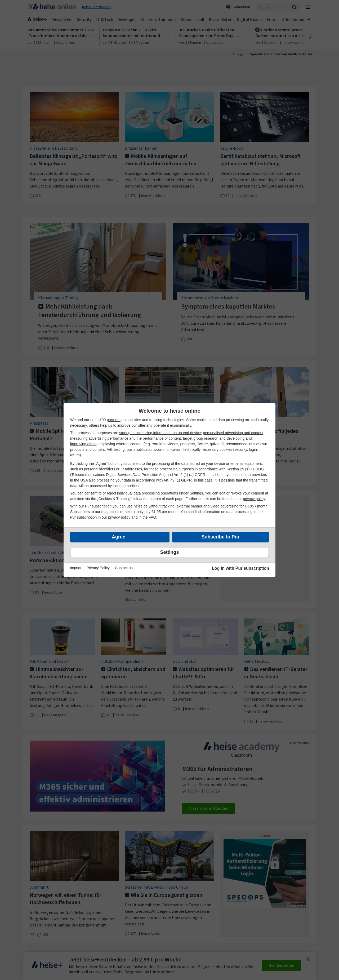 Websitevorschau