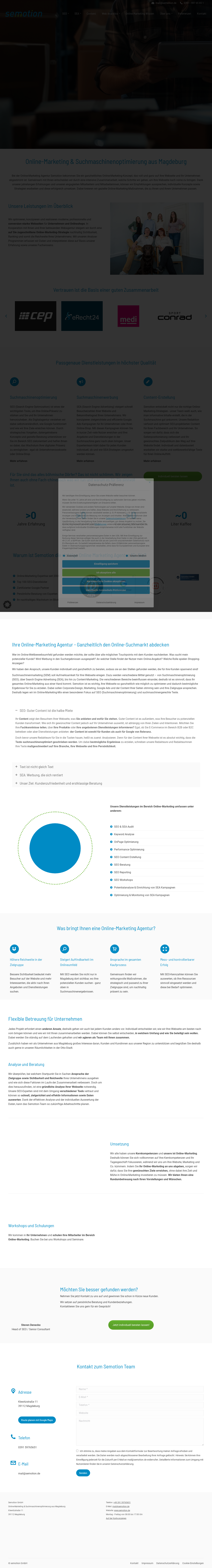 Websitevorschau