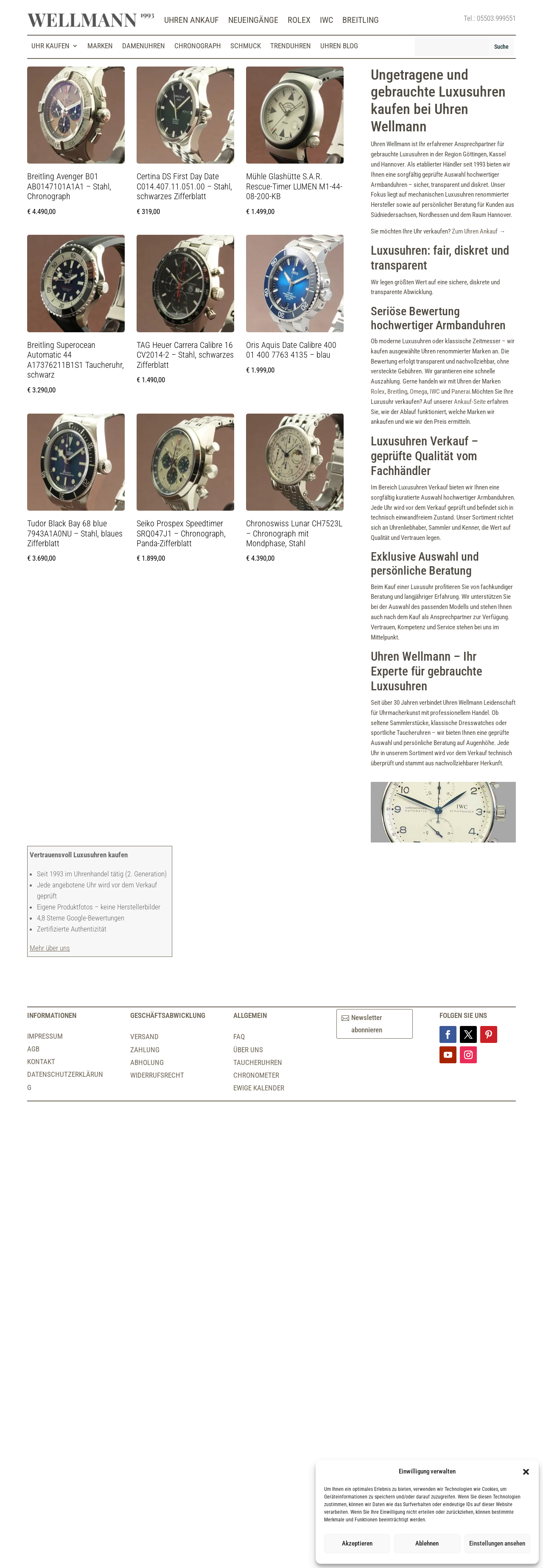 Websitevorschau